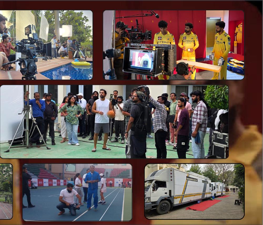 Behind the scenes on VR Productions shoots